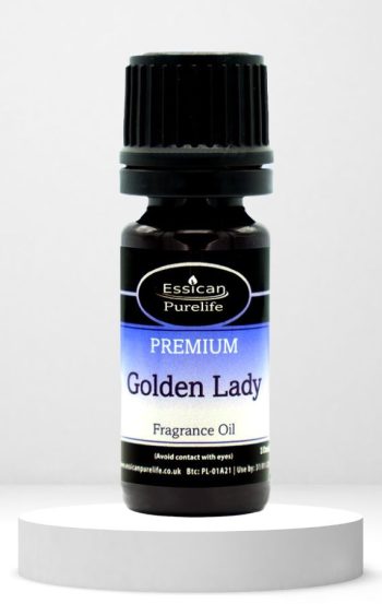 Essican Purelife Golden Lady fragrance oil 10ml. Free UK delivery