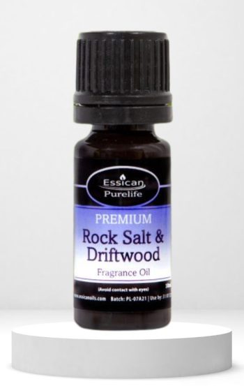 Essican Purelife Rock Salt and Driftwood fragrance oil 10ml.