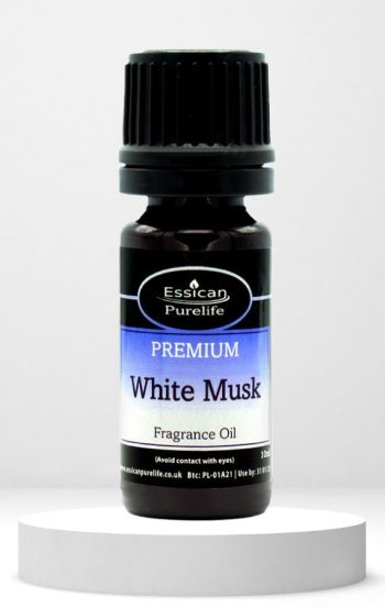 Essican Purelife White Musk fragrance oil 10ml.