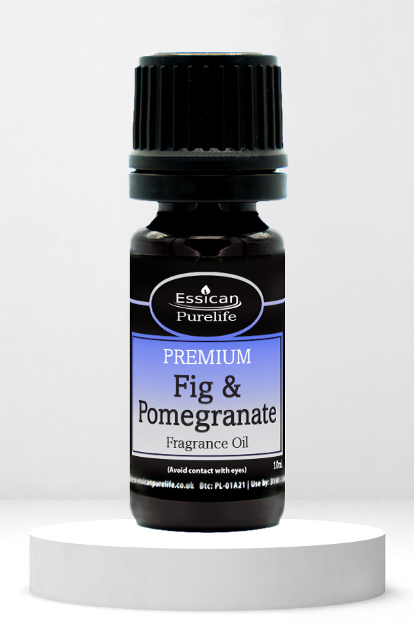Essican Purelife Fig and Pomegranate fragrance oil 10ml bottle