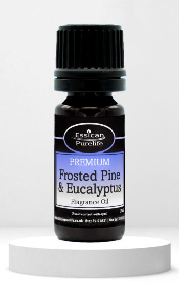 Essican Purelife Frosted Pine and Eucalyptus fragrance oil 10ml bottle