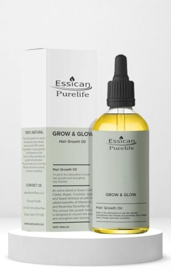 Essican Grow and Glow hair growth oil 100ml