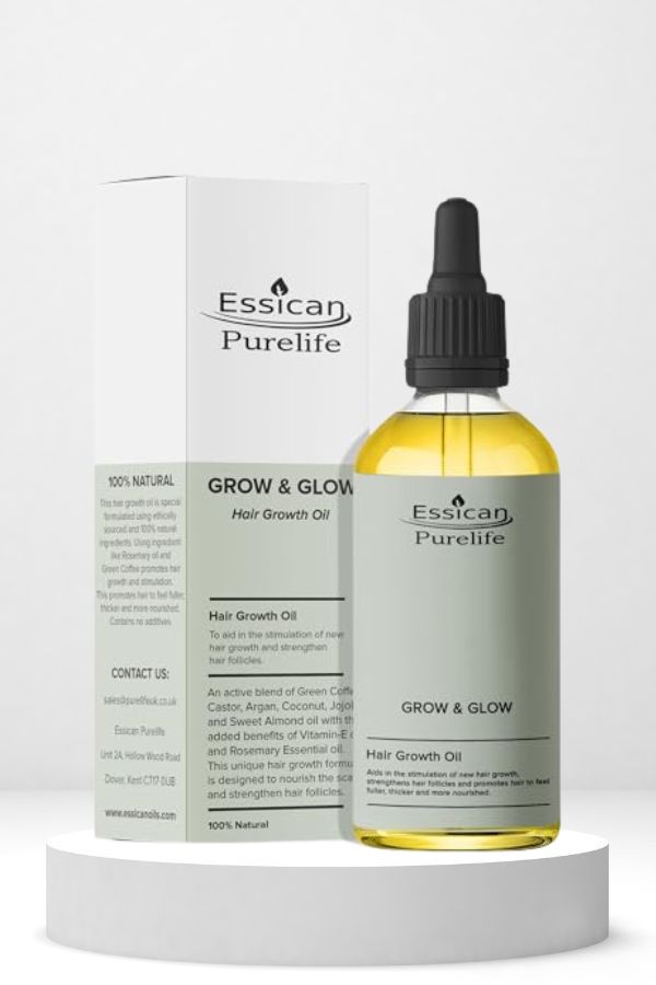 Essican Grow and Glow hair growth oil 100ml